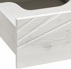 Акватон Мебель для ванной Сакура 120 с двумя чашами ольха наварра/белая – фотография-6